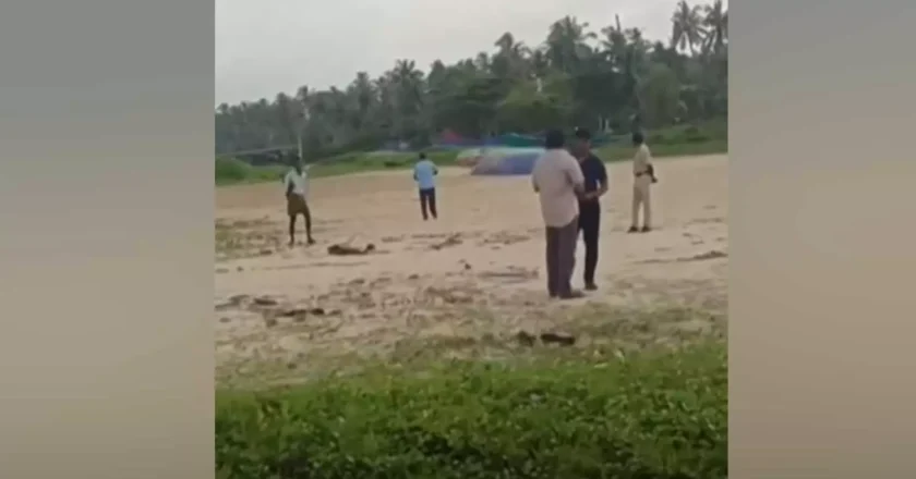 ആലപ്പുഴയിൽ അജ്ഞാത മൃതദേഹം കണ്ടെത്തി, തീ പിടിച്ച വാൻ ഹായ് കപ്പലിലേതെന്ന് സംശയം