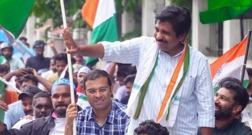 നിലമ്പൂരിന്റെ നിയുക്ത എംഎൽഎയായി ആര്യാടൻ ഷൗക്കത്ത്