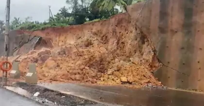 ദേശീയ പാത 66 നിര്മാണത്തിൽ അപാകത; പ്രമുഖ നിര്മാണ കമ്പനിയായ മേഘ കണ്സ്ട്രക്ഷന്സിന് വിലക്ക്